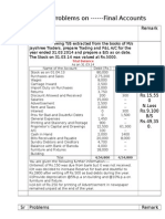 4.model Problems On Final Accounts