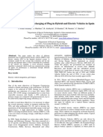 Analysis of The Impact of Charging of Plug-In Hybrid and Electric Vehicles in Spain