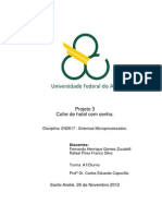 Relatório Proj 3 Cofre de Hotel Com Senha Sistemas Microprocessados Quad4.2