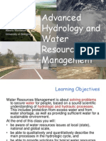 Lecture 1 - Water Resources