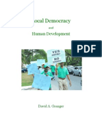 Local Democracy and Human Development