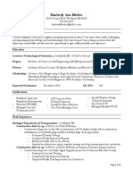 Fall2014 Klieber Resume