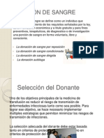 Selección Del Donador