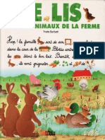 Je Lis Avec Les Animaux de La Ferme