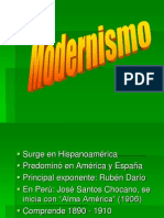 Modernismo Presentación