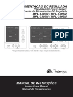 Fonte - MPL-1303M-1305M-3303M-3305M-1103-BR