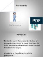 Peritonitis