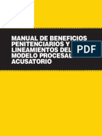 01 - Manual de Beneficios Penitenciarios - Minjusdh PDF