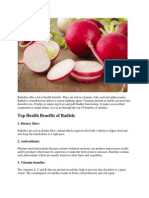 Radishes Offer A Lot of Health Benefits