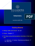 Voltammetry