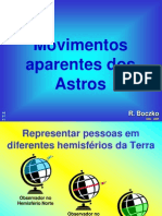 Movimentos Aparentes Dos Astros