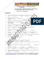 Iit-Jee/Aieee/Pmt Combined Test Series by Atc - Test - 01 - Physics+Maths+Chemistry+Biology