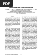 Towards Design of A Smart Prepaid Gas Metering System-Libre