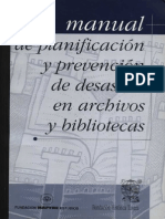 Manual de Planificacion y Prevencion de Desastres PDF