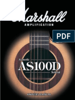 Marshall AS100D Manual