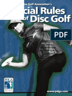 Disc Golf Rules