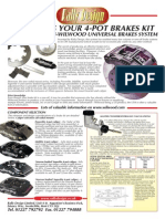 Designing 4 Pot Brakes