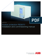 Installation Commissioning Manual REB670 1.2