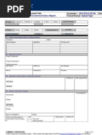 8D Corrective Actions Report