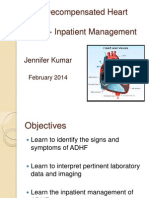 Acute Decompensated Heart Failure