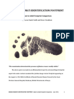 Barack Obama's Identification Footprint: Infant To Adult Footprint Comparison (2015) - By: Lucas Daniel Smith and Bruce Steadman