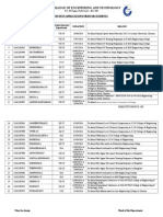 R.M.K College of Engineering and Technology: On Duty Application Form For Students ODD SEMESTER: 2014-2015