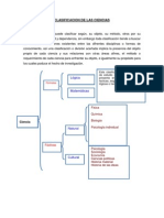 Clasificacion de Las Ciencias