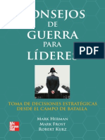 Consejos de Guerra para Lideres