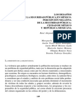 Percepción Negativa de Seguridad Pública en México - Jimenez Ornelas