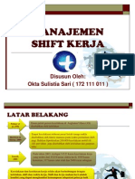 Shift Kerja - Management Shift Kerja