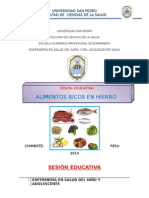 Alimentos en Hierro Charla