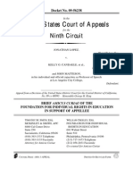 FIRE Amicus Brief To The Ninth Circuit in 'Lopez v. Candaele,' January 13, 2010