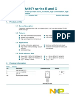 BTA416Y Series B and C: 1. Product Profile