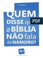 Quem Disse Que A Bíblia Não Fala de Namoro PDF