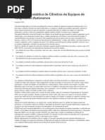 Prueba Hidrostática de Cilindros de Equipos de Respiración Autónomos