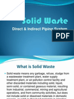 Solid Waste Direct & Indirect Piping