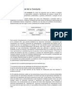 Análisis Funcional de La Conducta El ABC