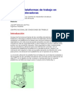 NTP 474 Plataformas en Autoelevadores