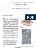 Viscoelasticity in Carbon Nanotube Composites: Letters