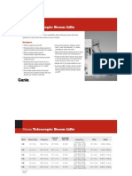 Aerial LIfts Quick Reference