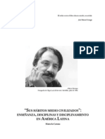 Enseñanza y Disciplina en América Latina. Marcelo Caruso