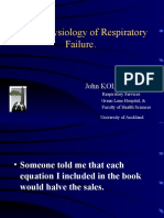 Pathophysiology of Respiratory Failure