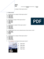 Mechanical Systems - Unit 4 Test