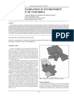 Arsenic Contamination in Environment in The Region of Vojvodina