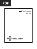 Medinova Diagnostic Services Limited - AR 2013