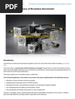 Industrial Applications of Brushless Servomotor