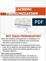 Teaching Pronunciation