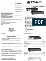 Mannual Receiver Frahm Slim3000 Usb FM