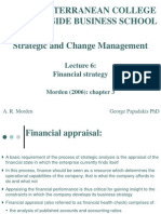 Mediterranean College Teesside Business School: Financial Strategy