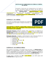 Compromisso de Compra e Venda Recursos Próprios Modelo